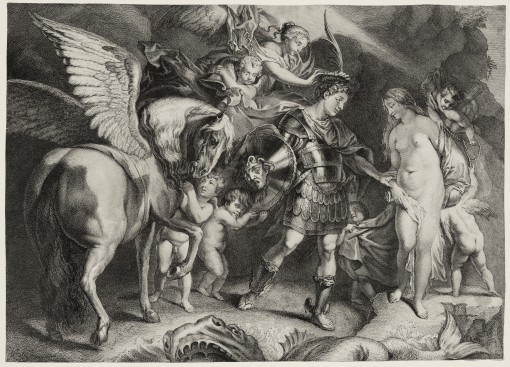 Perseus and Andromeda (Persée et Andromede). 1754.