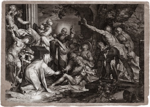 Воскресіння Лазаря. 1598–1602.