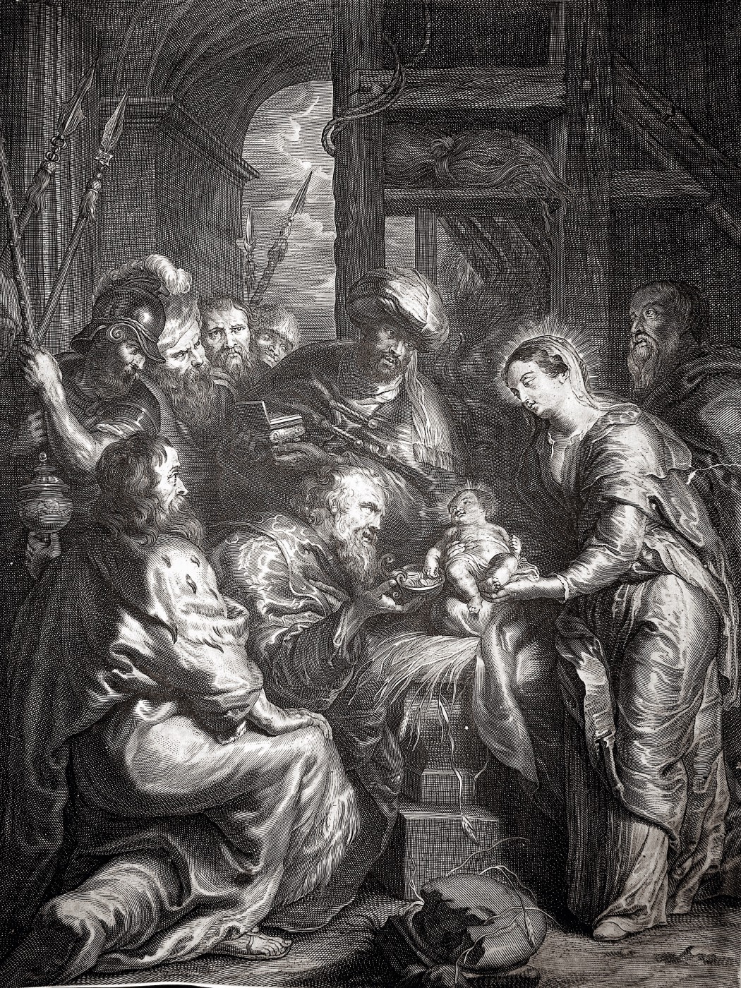 Поклоніння волхвів. 1630–1645.