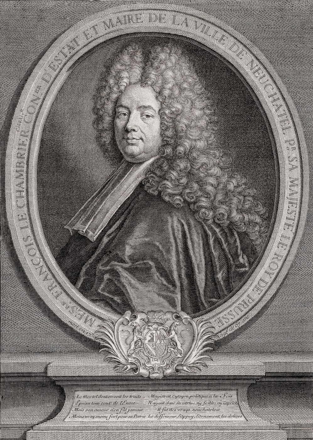 Портрет Франсуа ле Шамбріє. 1736.