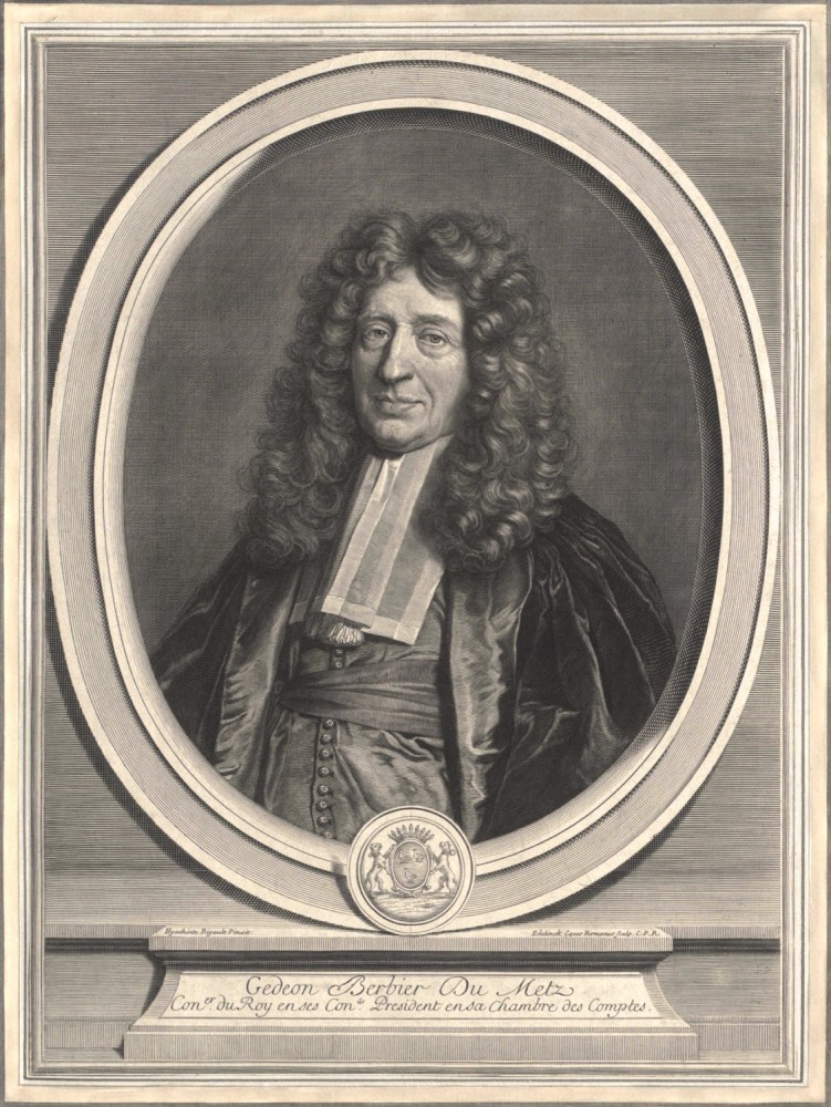 Portrait of Gédéon Berbier du Mets. 1700–1702.
