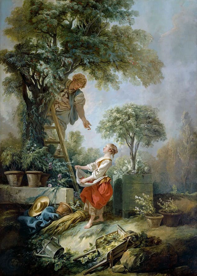 Збирання вишень. 1768