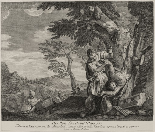 Apollo and Marsyas. 1729-1742.