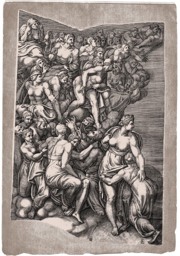 The Last Judgment. 1650. (Sheet E.)
