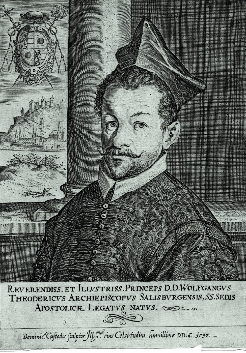 Portrait of Wolfgang Dietrich von Raitenau. 1597.