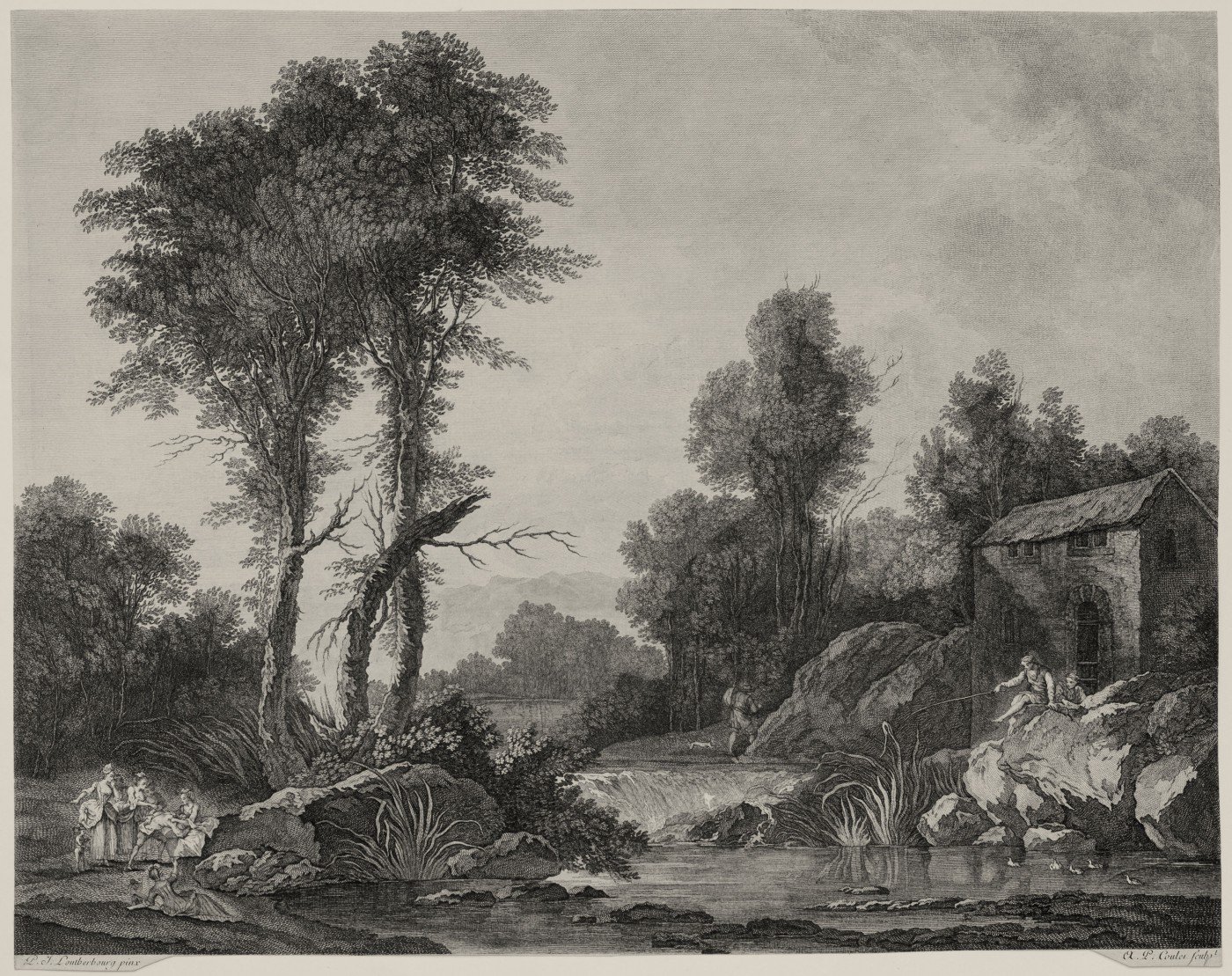 Rural pleasures (Les Plaisirs Champêtres). 1777.