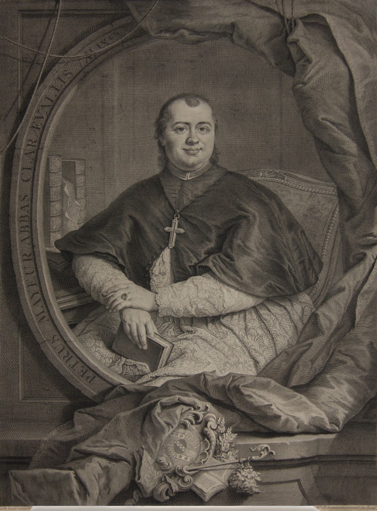 Portrait of the Abbot Pierre Mayeur. 1745.
