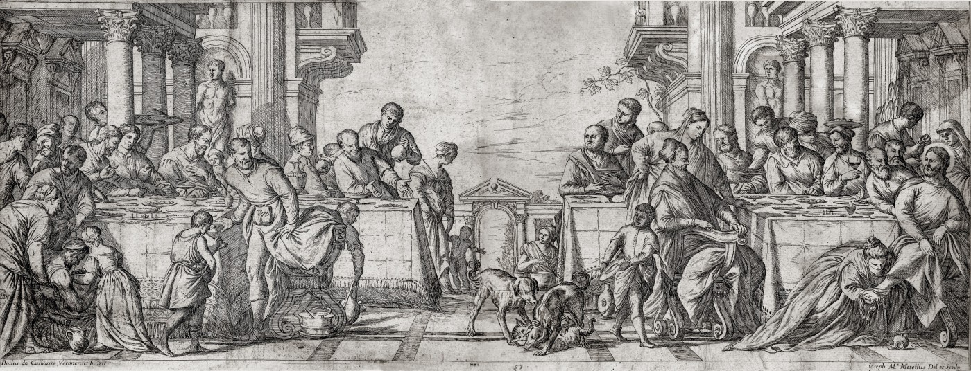 Christ in the house of Simon the Pharisee. 1660