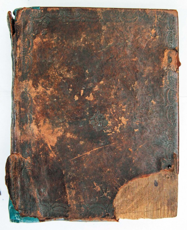 Часослов. Краків. Друкар Ш. Фіоль. 1491. Палітурка